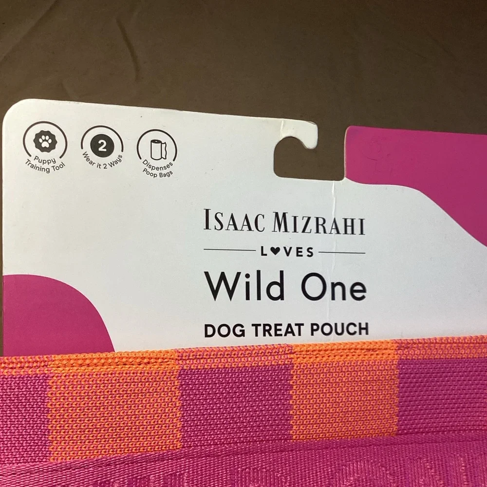 Wild One x Isaac Mizrahi Dog Treat Pouch